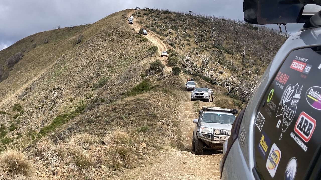 3 River Crossings Sth Basalt Knob to BLUE RAG ACTION in Prados & Hiluxs