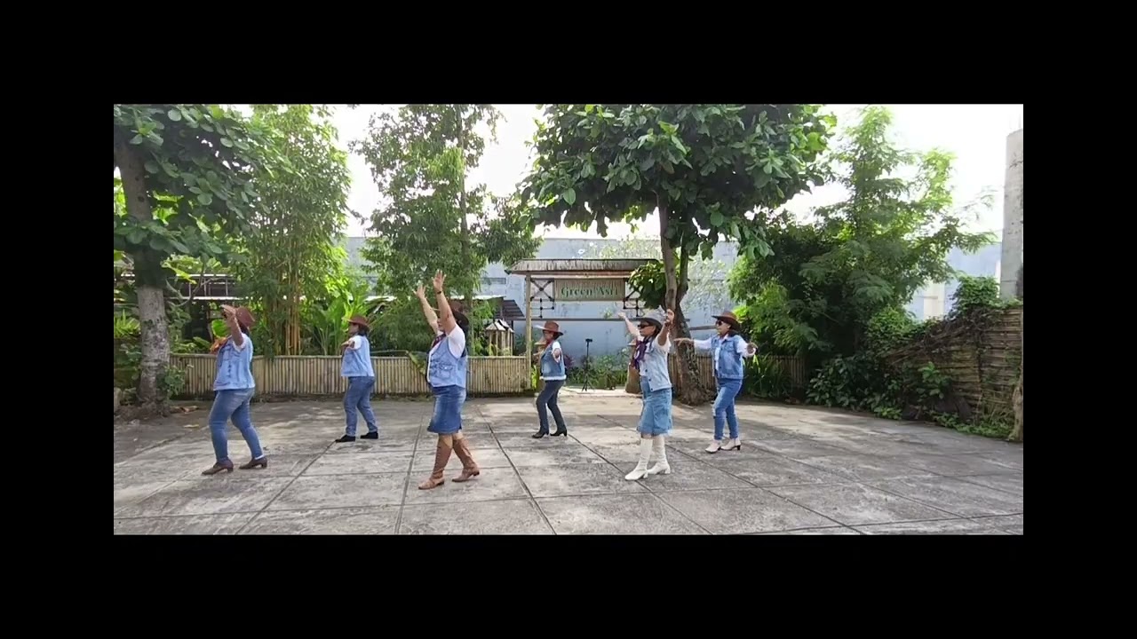 Country Roads Reggae 25 - Line Dance - Choreo : Adeline Ade (INA) - February 2025