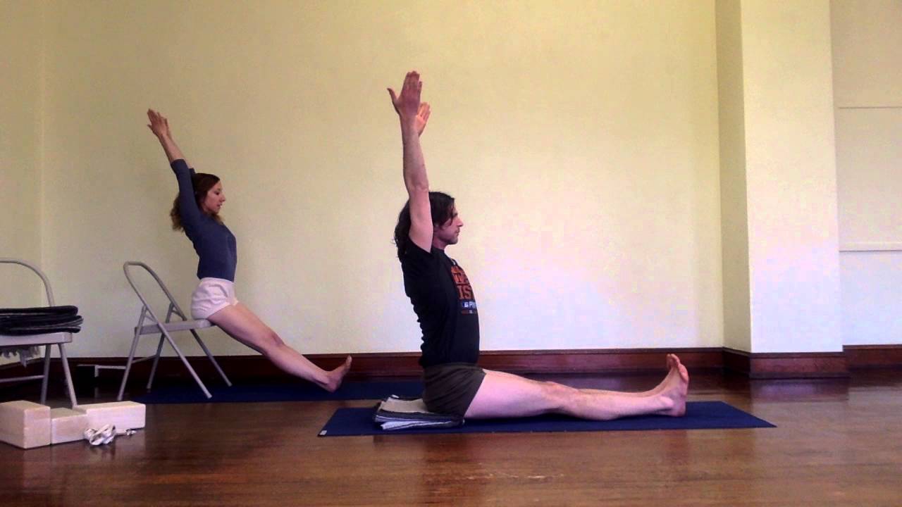 Parivritta Paschimottanasana & Purvottanasana
