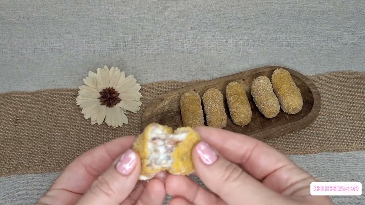 Croquetas de Cocido SIN GLUTEN Caseras Cremosas y Crujientes | En Freidora de Aire o Fritas