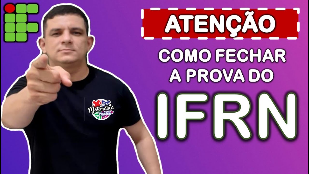 IFRN - 10 TEMAS PARA FECHAR A PROVA DE MATEM&Aacute;TICA. Micam&aacute;tica