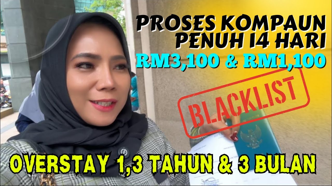 😇 Alhamdulillah Pembayaran Kompaun RM3,100 & RM1,100 Lancar. Tinggal Pulang Deh