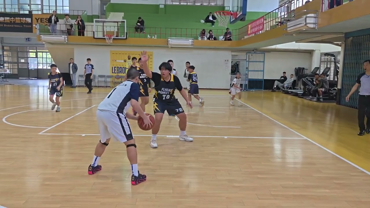 20260308三級聯賽新竹閃電猴對員東國中C第三節