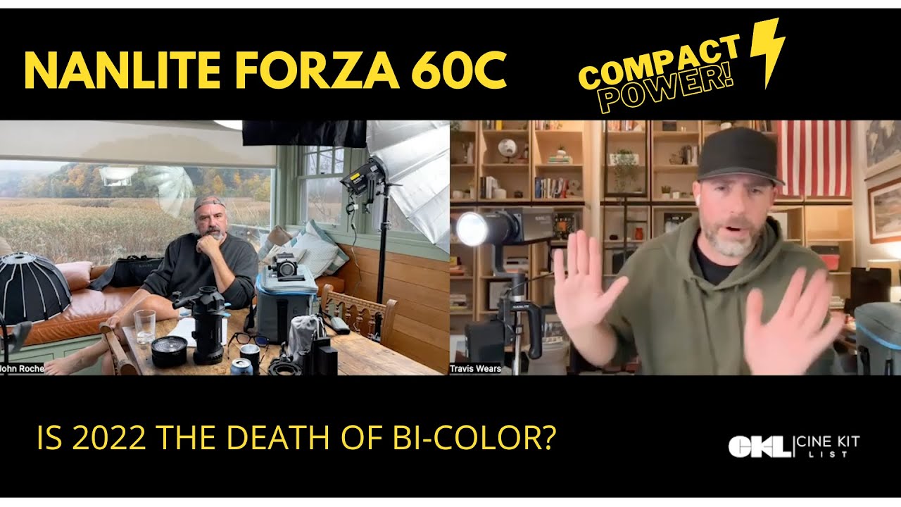 The death of bi-color?! We talk Nanlite Forza 60c with NY Gaffer, John Roche.