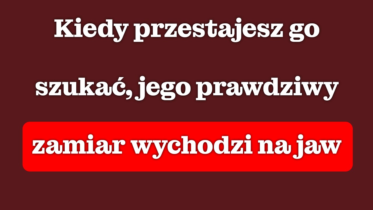 Co dzieje się w jego głowie, gdy przestajesz do niego pisać
