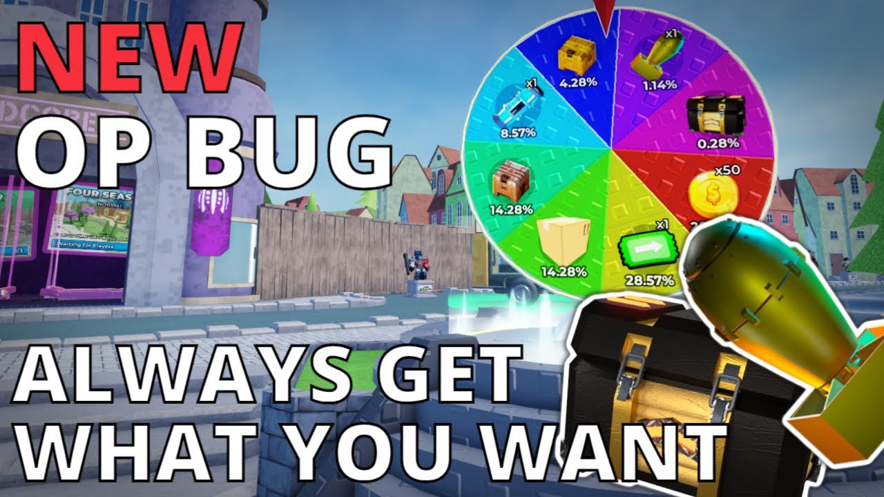 GET ANY ITEM YOU WANT FROM THE SPINNY WHEEL / Roblox TDS