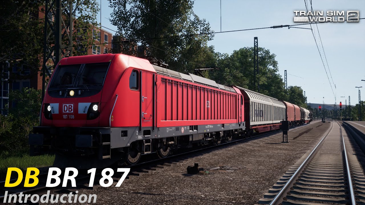 First Look DB BR 187 Introduction : Schnellfahrstrecke Köln : Train Sim World 2