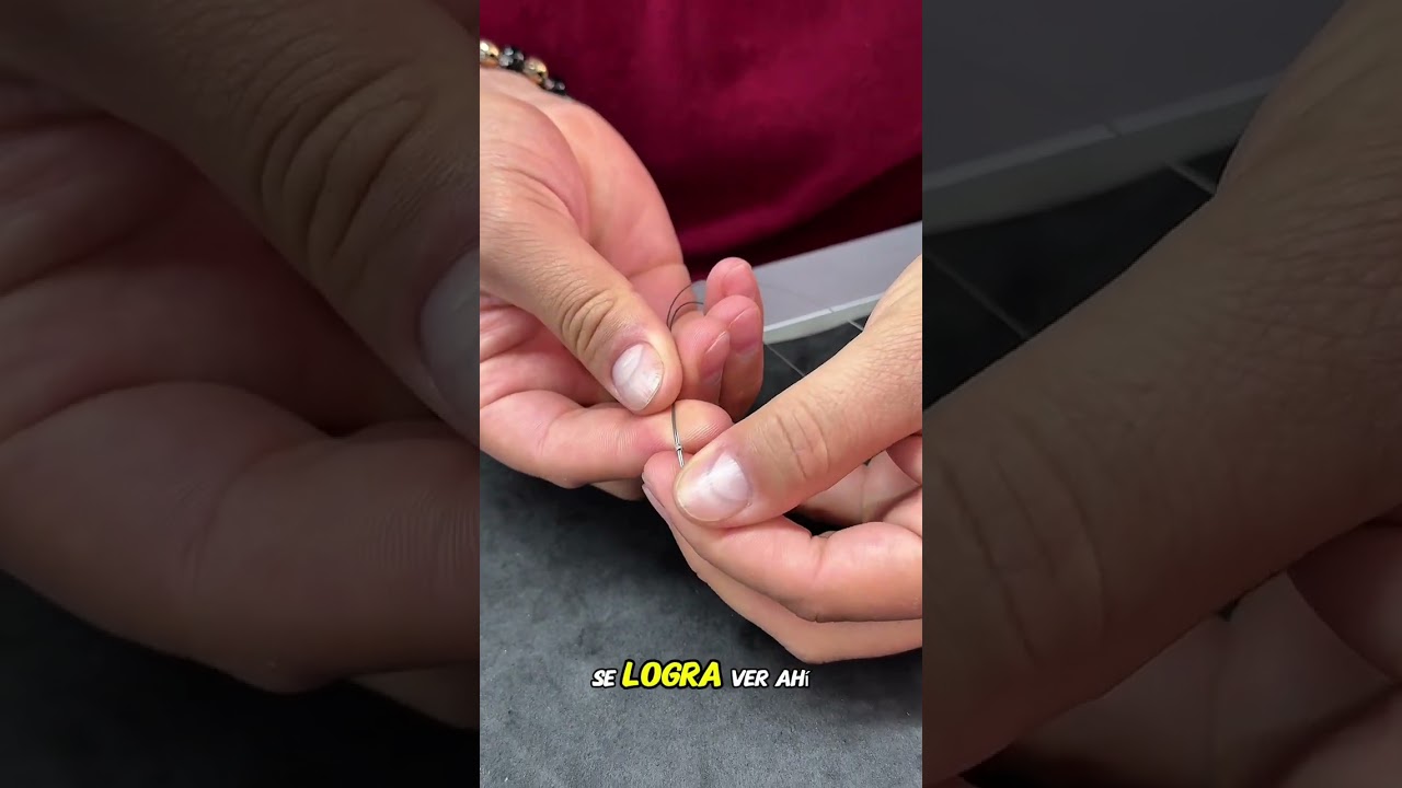 Como usar guaya de bisuteria #tutorial #bisuteria