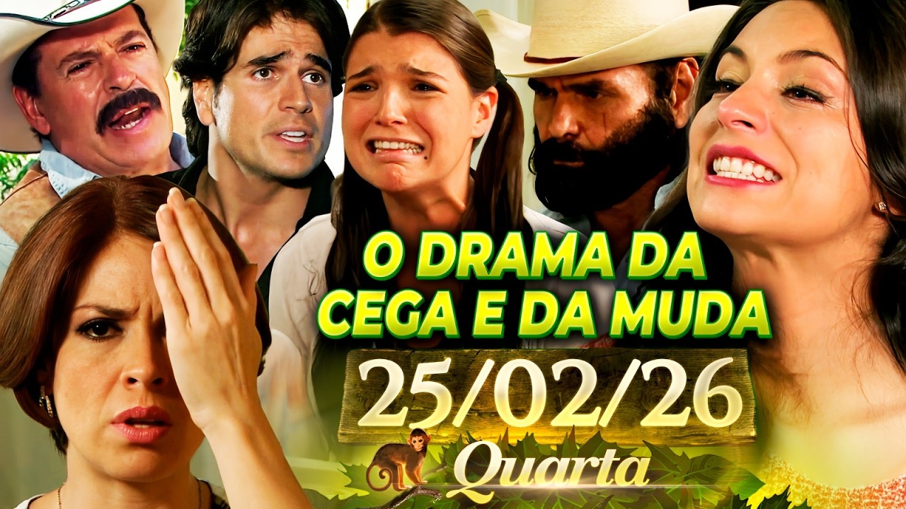 Coração Indomável - (24/02/2026) Capítulo 106 l Capítulo de Hoje, Terça-Feira, SBT, Ao Vivo.
