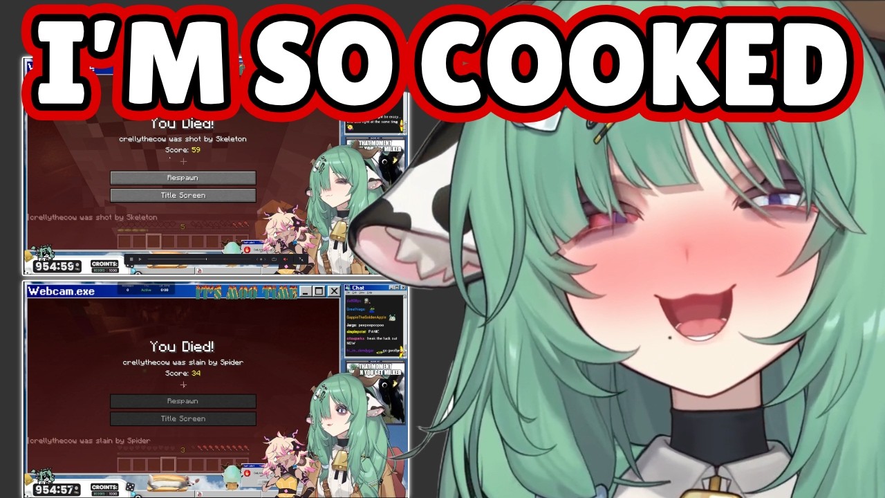 Crelly Is SO Not Ready for Hardcore Minecraft