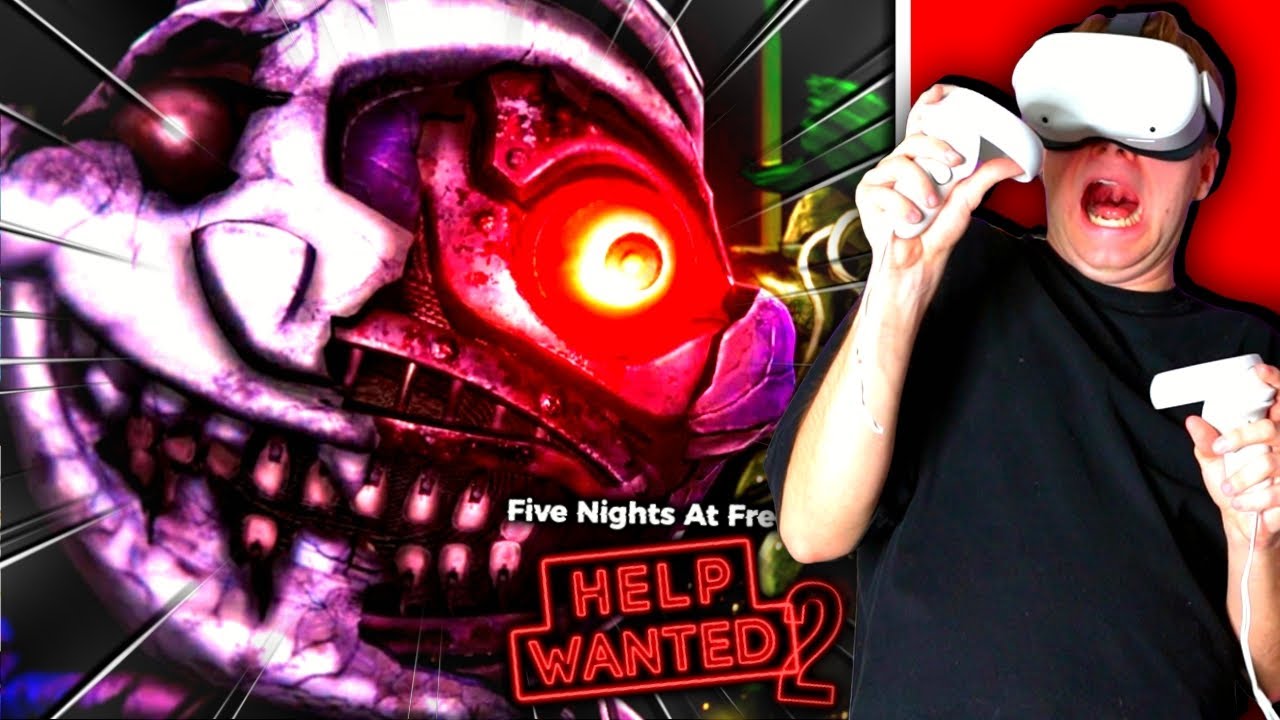 OPRAVIL JSEM MOONDROP KOLOTOČ VE VIRTUÁLNÍ REALITĚ ! 😨 | FNAF Help Wanted 2