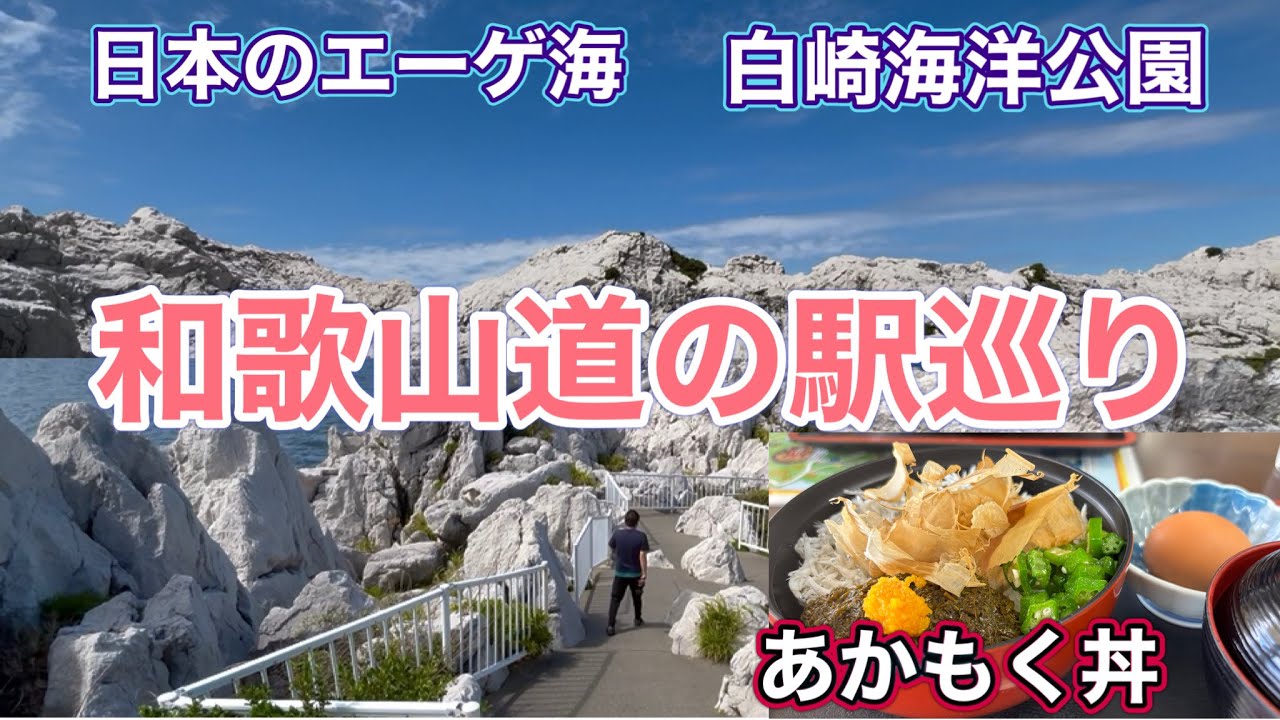 スタンプラリーで巡る和歌山道の駅　プレミア和歌山に選出されたあかもくの丼