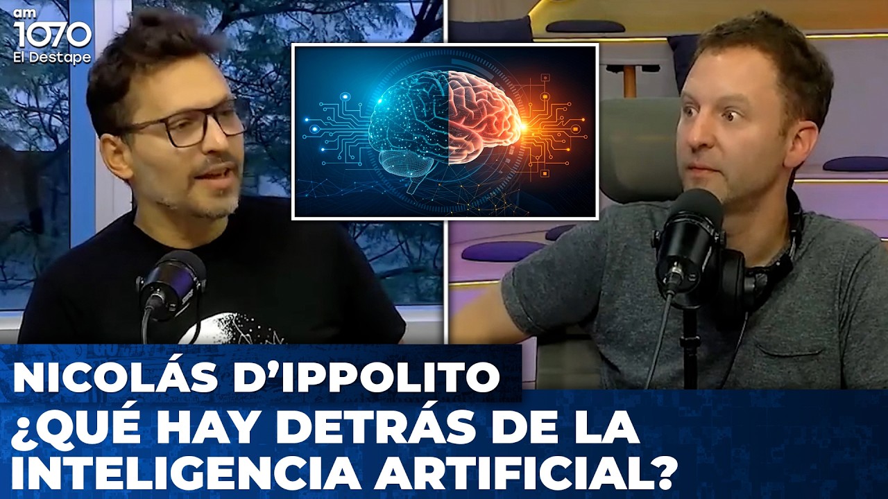 ¿QUÉ HAY DETRÁS DE LA INTELIGENCIA ARTIFICIAL? | Nicolás D'Ippolito con Ari Lijalad