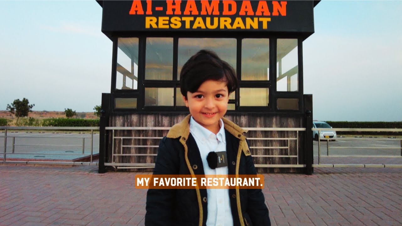 My Adorable Kids Adventure at Al-Hamdaan Restaurant at Dancing Fountain Bahria Town Karachi