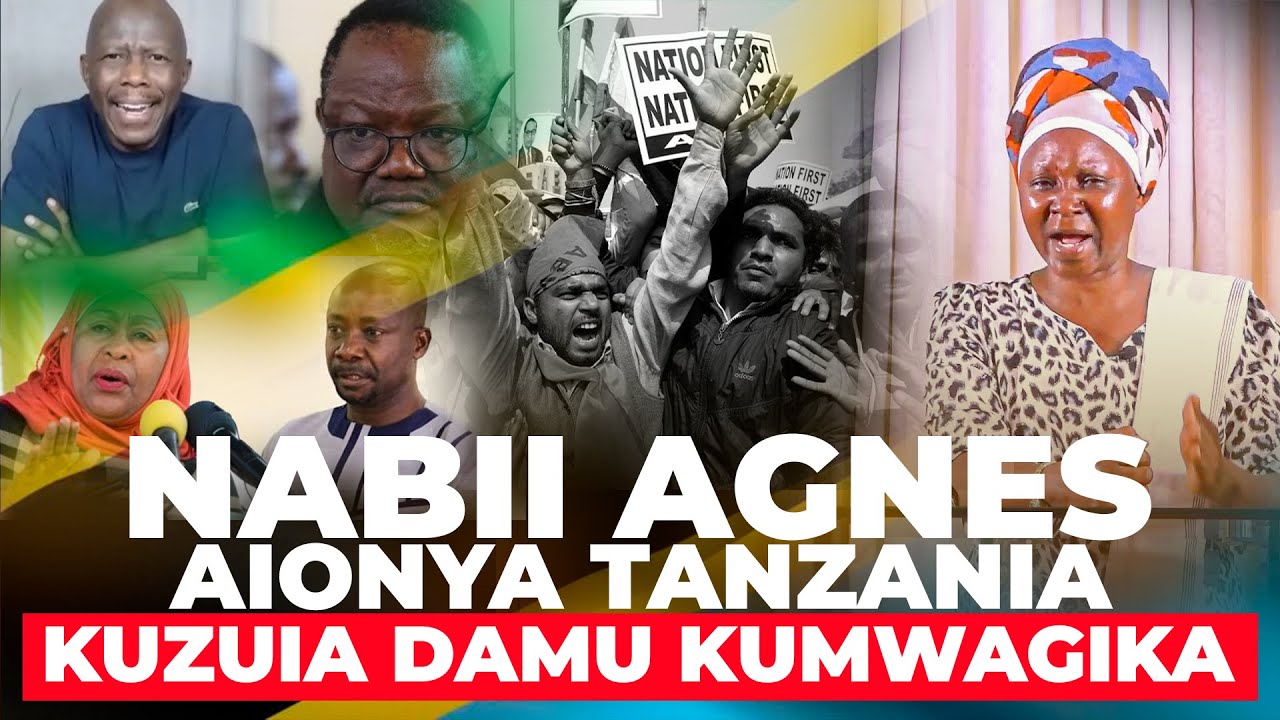 NABII AGNESS  AIONYA TANZANIA KUZUIA UMWAGIKAJI DAMU