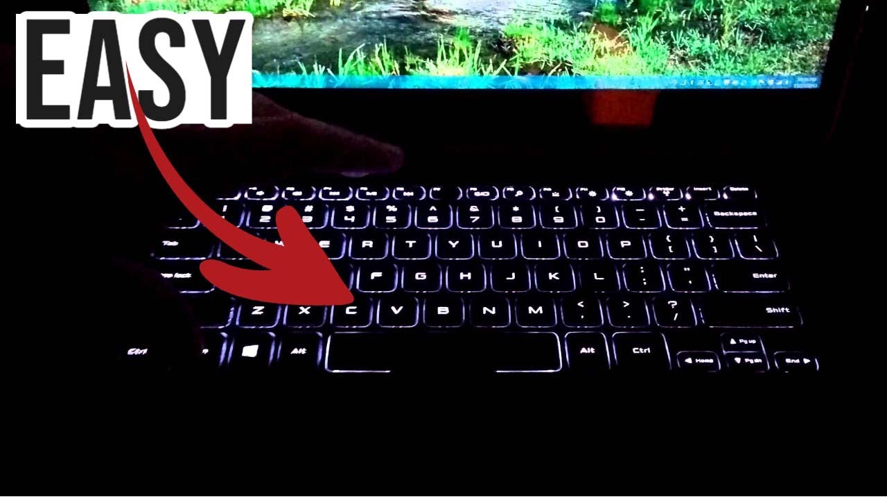 Как включить подсветку клавиатуры на любом ноутбуке! (Легко)