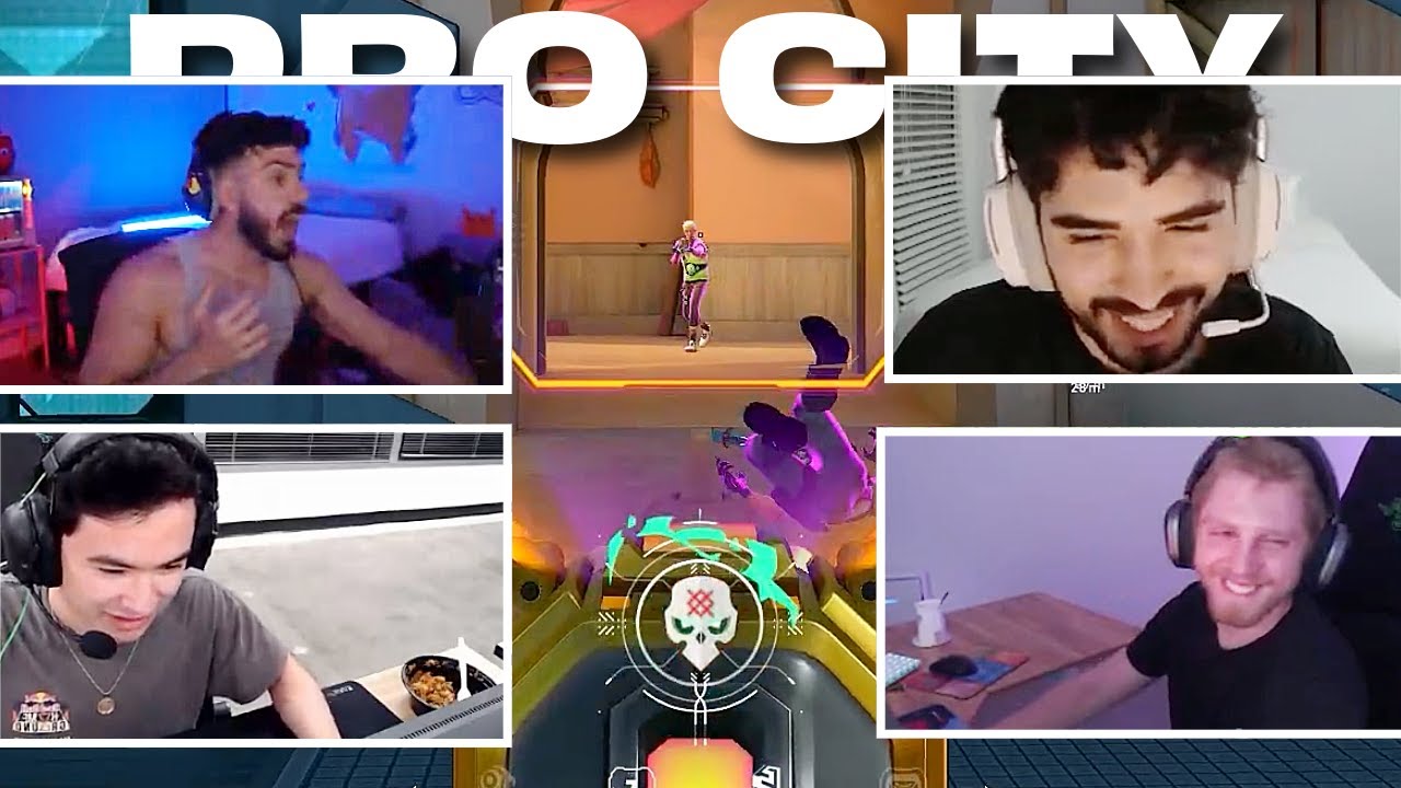 Pro City Keeps Getting Better! 15 minutes of Unbelievable Moments from Valorant 10 Man Pro City