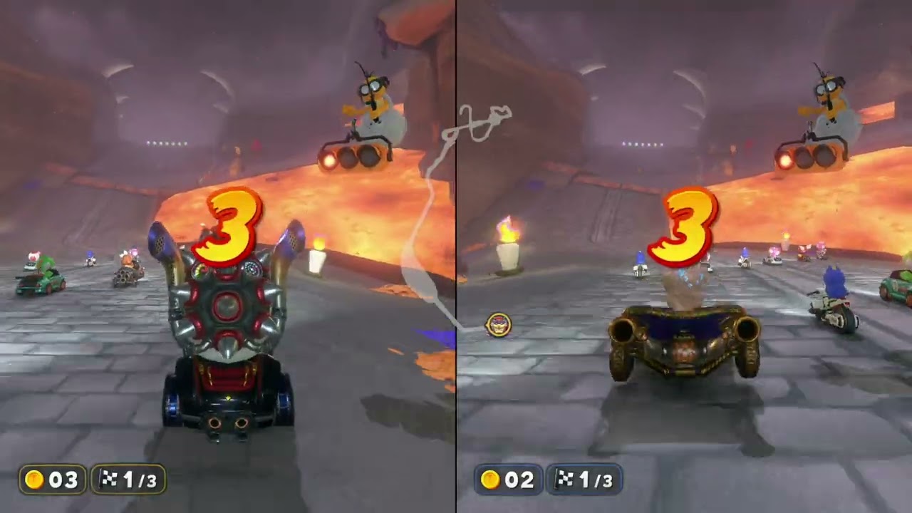 新年開幕カップ　最終結果　途中から二人プレイしました。イベント#マリオカートワールド