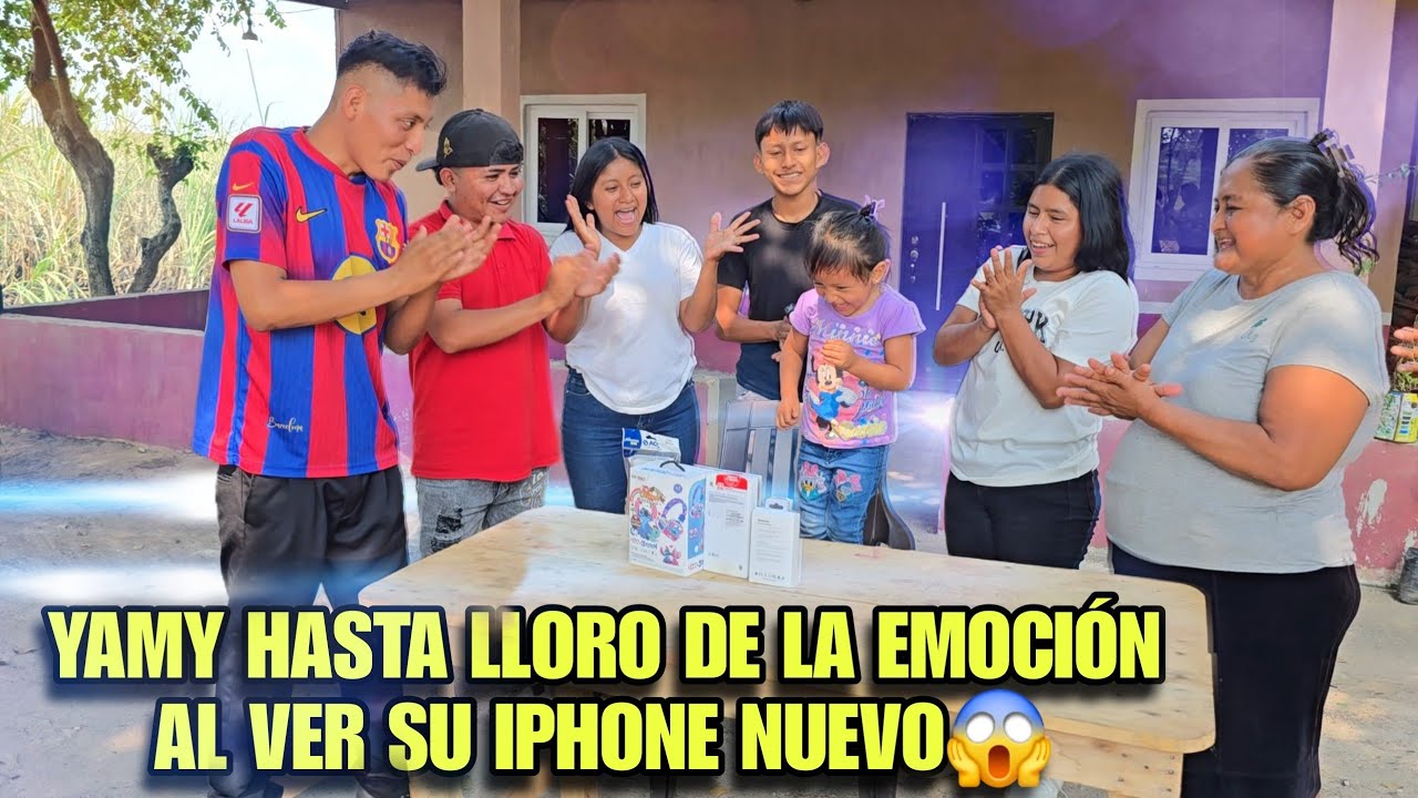 Dios Mio YAMY Casi Llora Al Ver Su Gran SORÑRESA Que Tía AMY Le Mando Desde USA😱