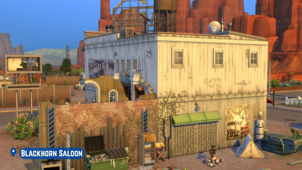 Post Apocalypse Saloon | Speed Build