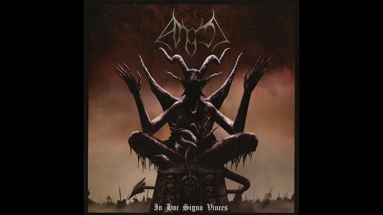 Angst - Upon a Throne of Skulls // 09 - In Hoc Signo Vinces (2005, Black Metal)