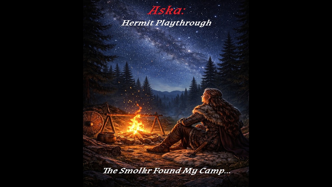The Smolkr Found My Camp… | ASKA Solo Survival #ASKA #SoloSurvival #NoCommentary