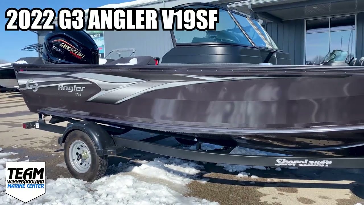 New 2022 G3 Angler V19 SF Boat For Sale In Oshkosh, WI
