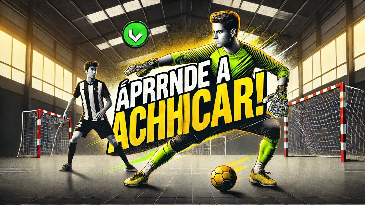 TUTORIAL PARA APRENDER A ACHICAR EN FUTSAL ⚽️✅
