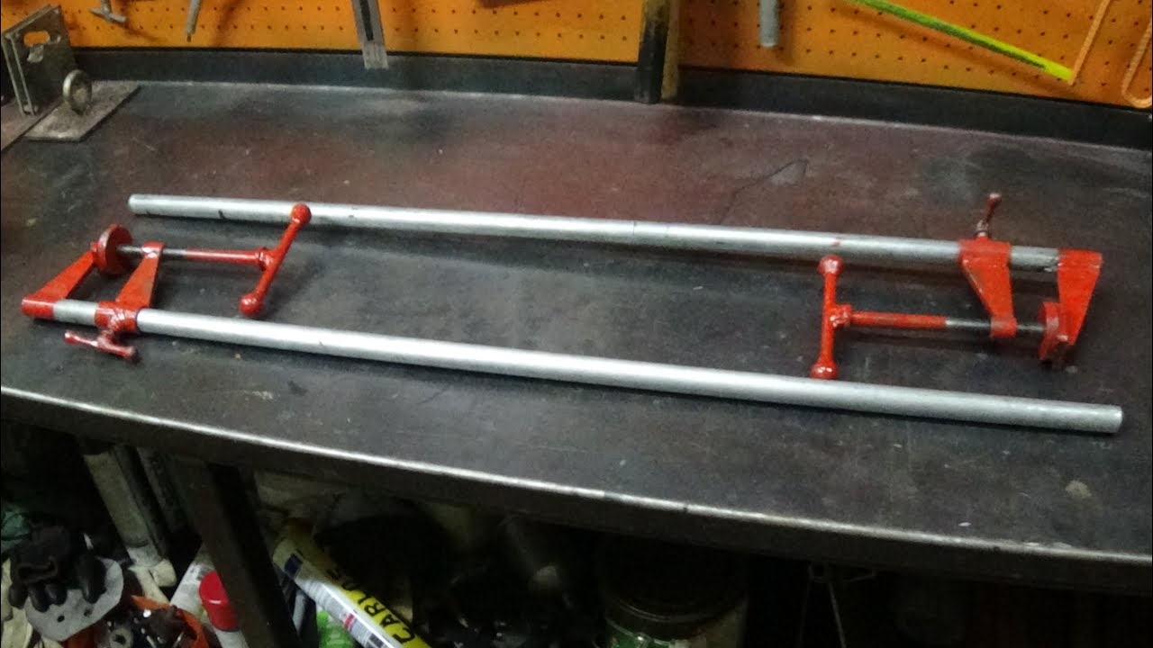 SARGENTO GRANDE  FEITO DE CANO #PIPE CLAMP