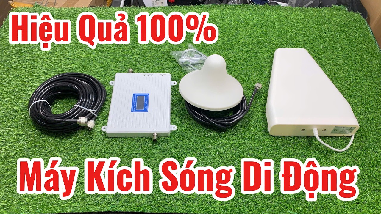 Sóng Yếu, Mạng Chậm? Máy Kích Sóng 3G 4G 5G LTE Giúp Bắt Sóng Mạnh Ngay