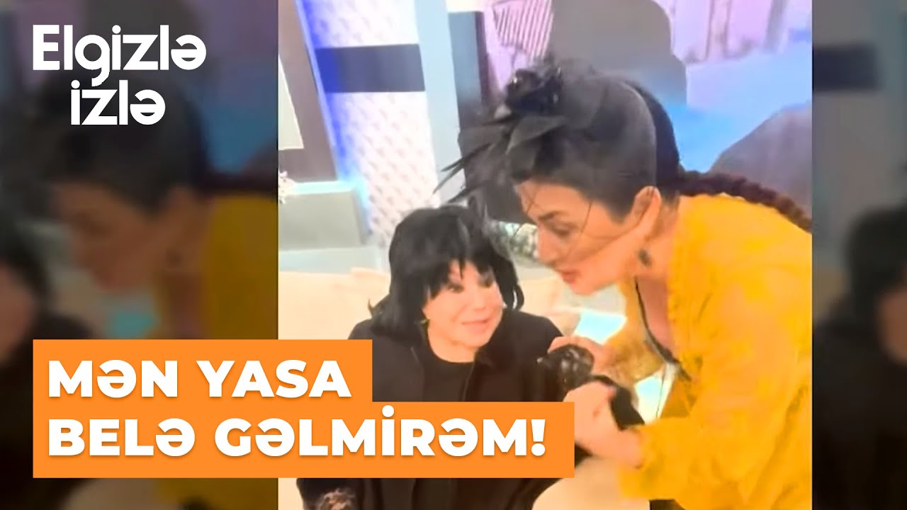 Elgizlə izlə | Flora Kərimova ilə Elza Seyidcahan arasında reklam arası yaşananlar