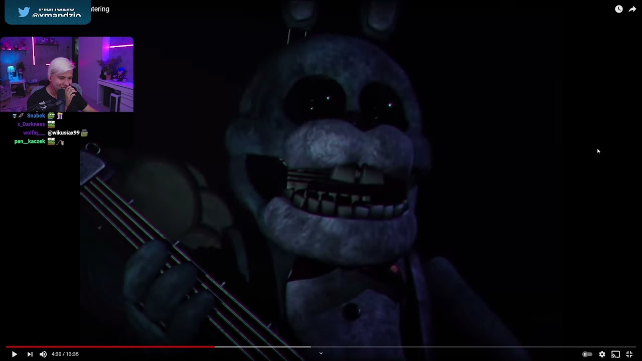 Mandzio reaguje na nowy Teaser Fnaf Plus
