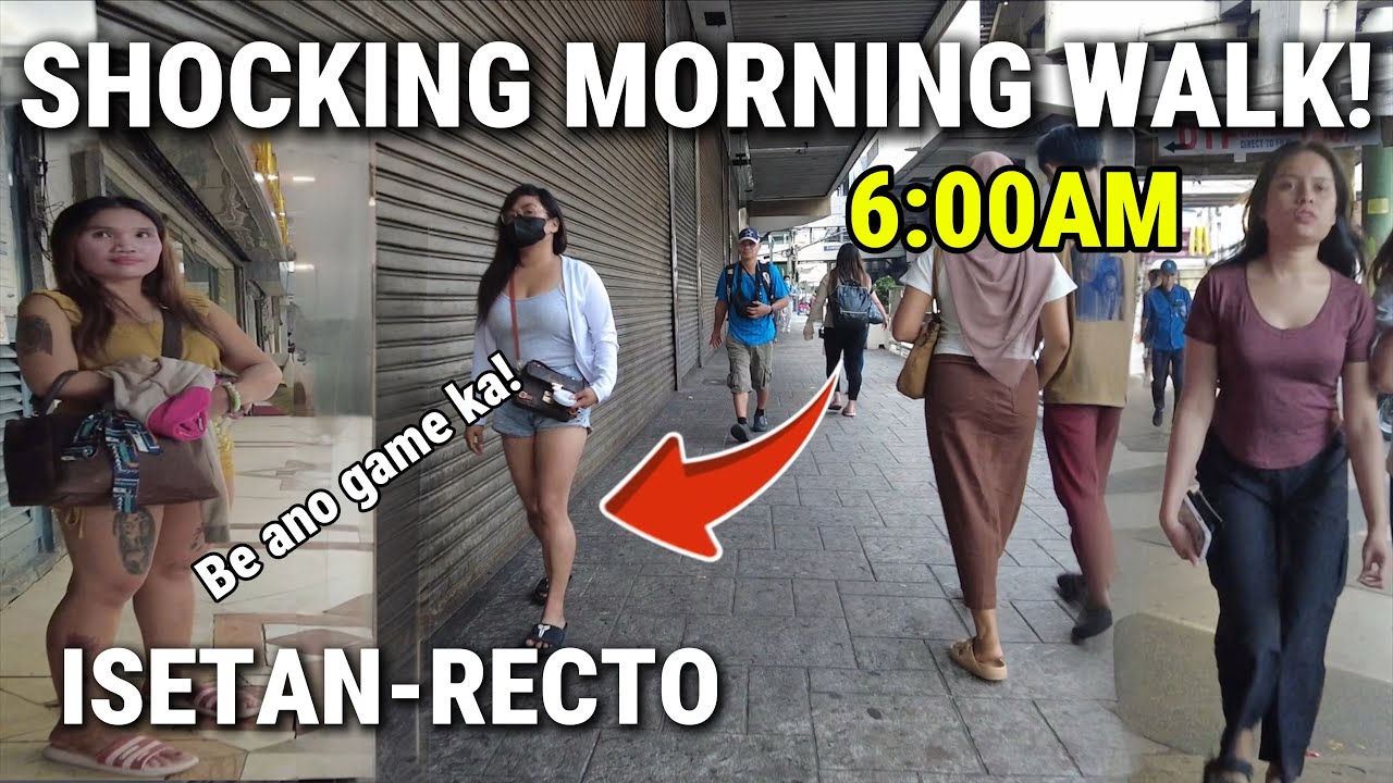 SEE THIS REAL LIFE SCENES IN MORNING RECTO AVENUE MANILA CITY PHILIPPINES|Walking Tour 🇵🇭