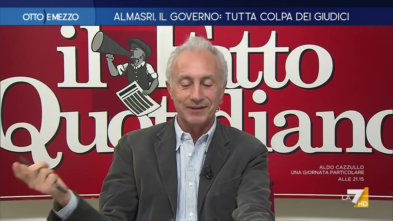 Almasri, Travaglio: 