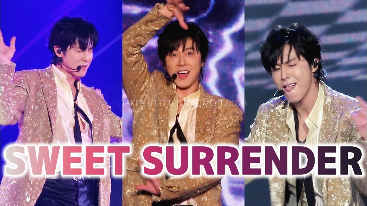 250306~20NE~SWEET SURRENDER 유노윤호 직캠