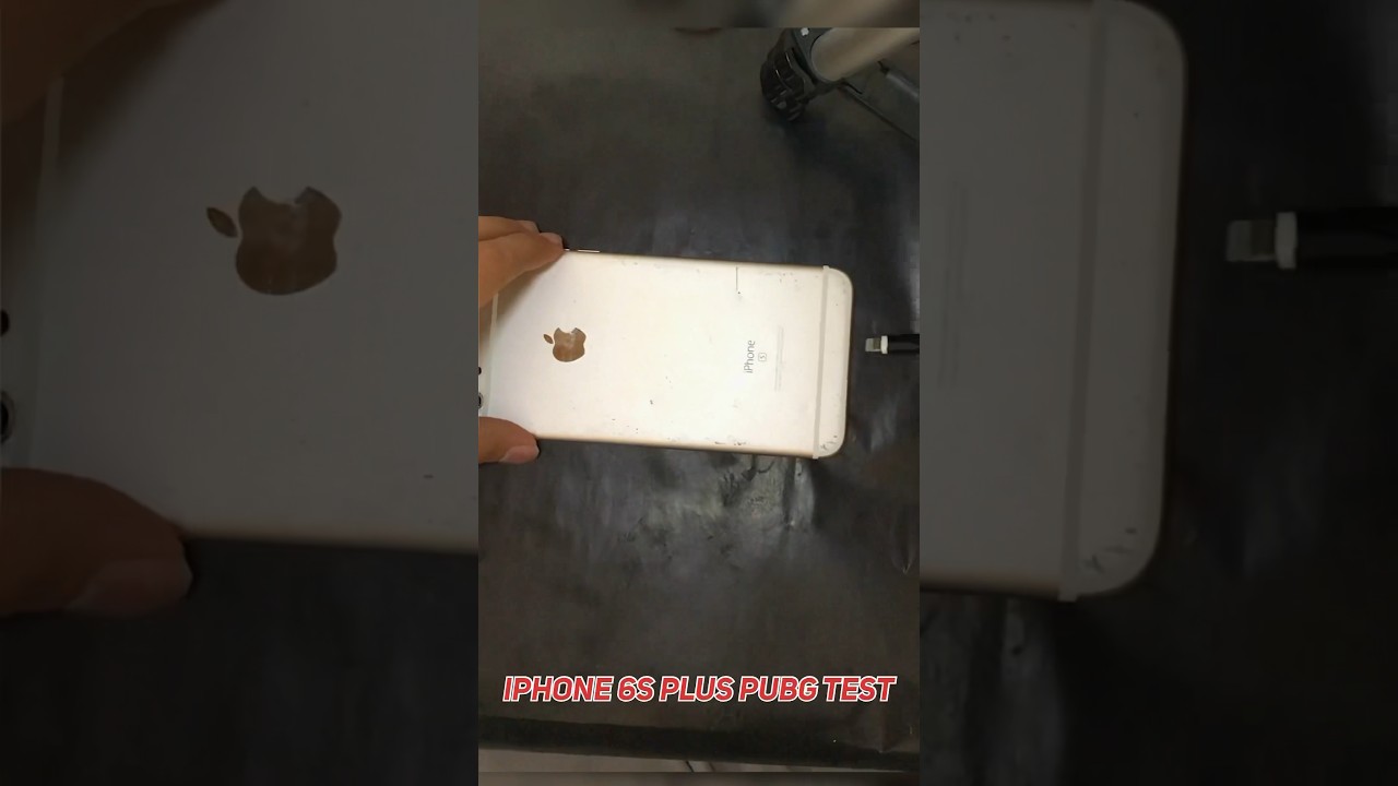 iPhone 6s plus PUBG test 