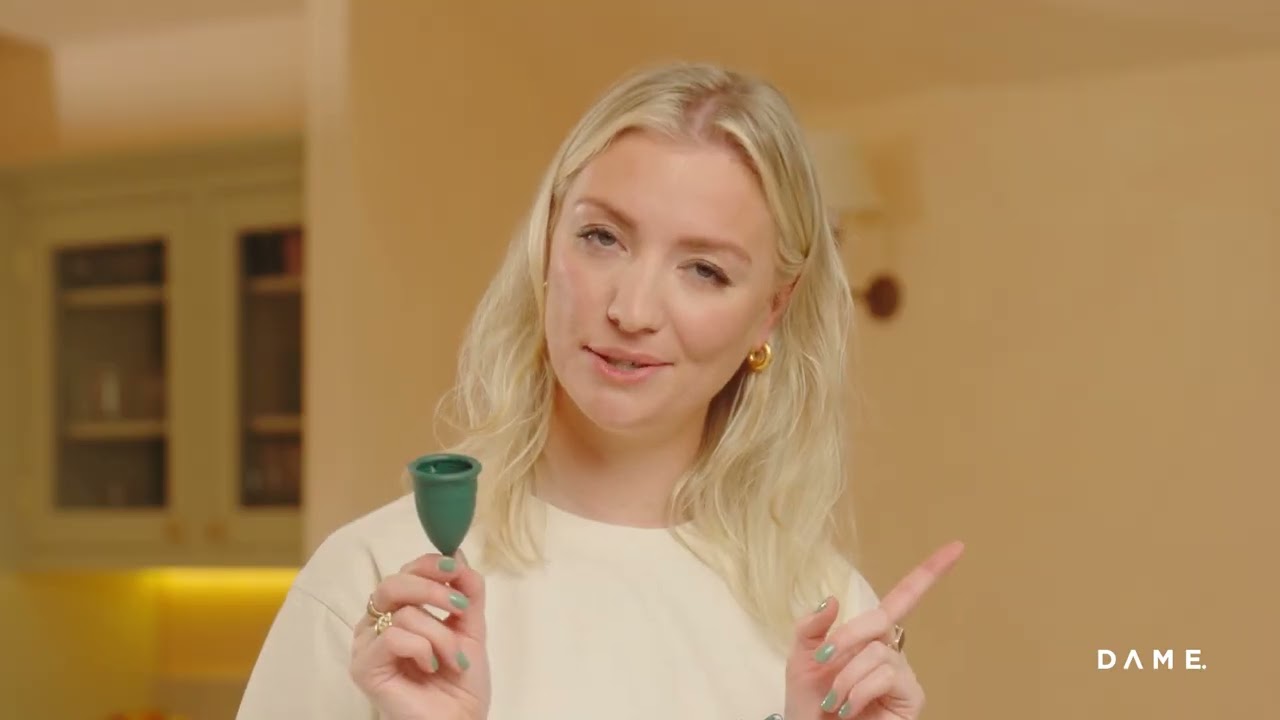 DAME period cup FAQs