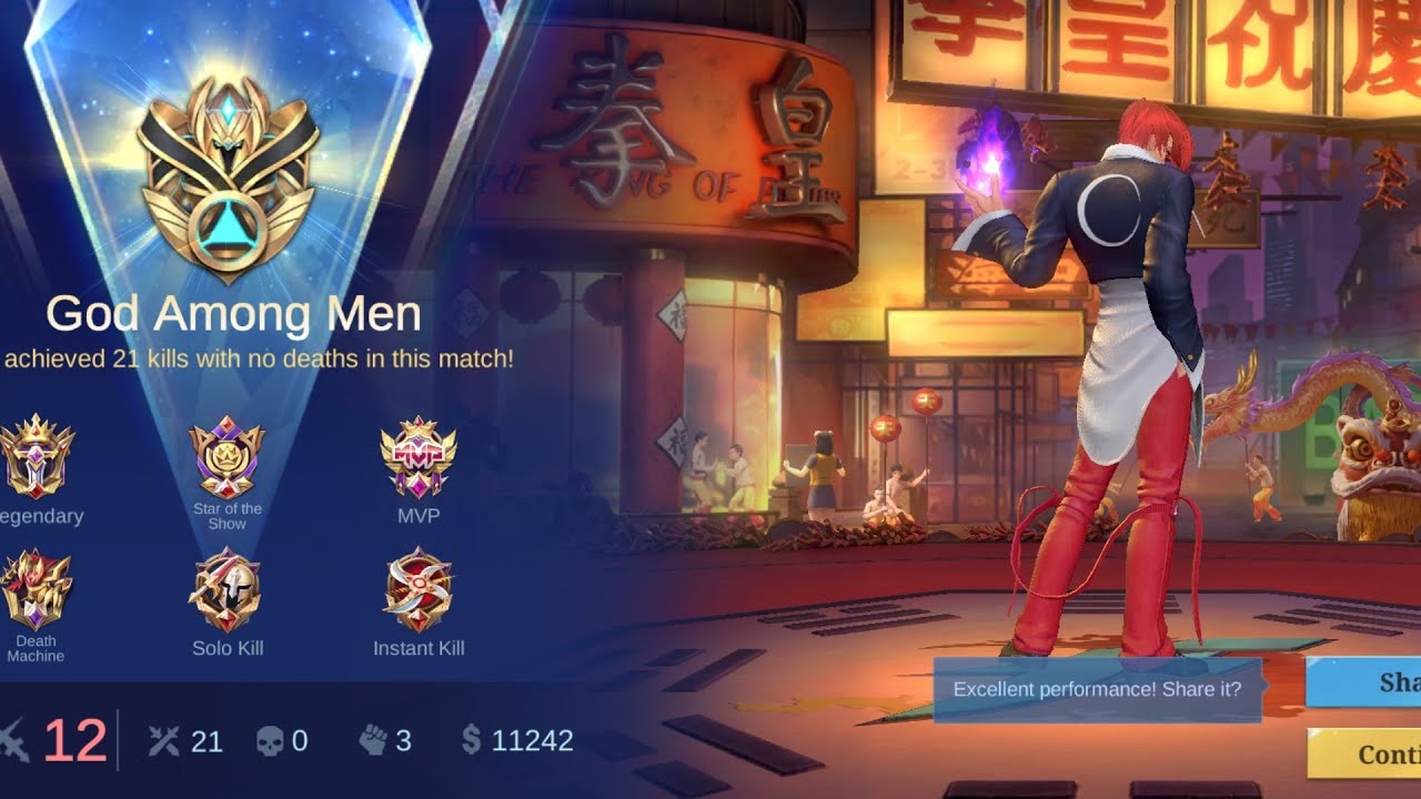 Skin kof chou lori Yagami style 🔥