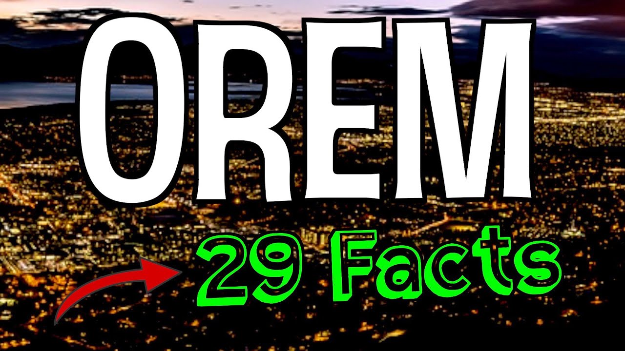 29 интересных фактов об Ореме, штат Юта