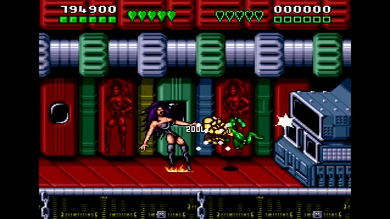 Battletoads & Double Dragon The Ultimate Team - Final Boss and Ending (Sega Genesis)