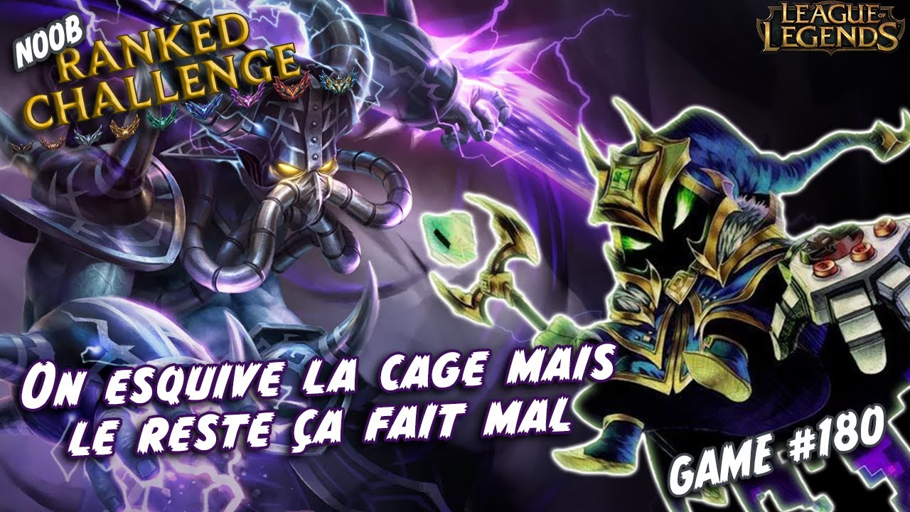 Noob Ranked Challenge 180 - Kassadin vs Veigar