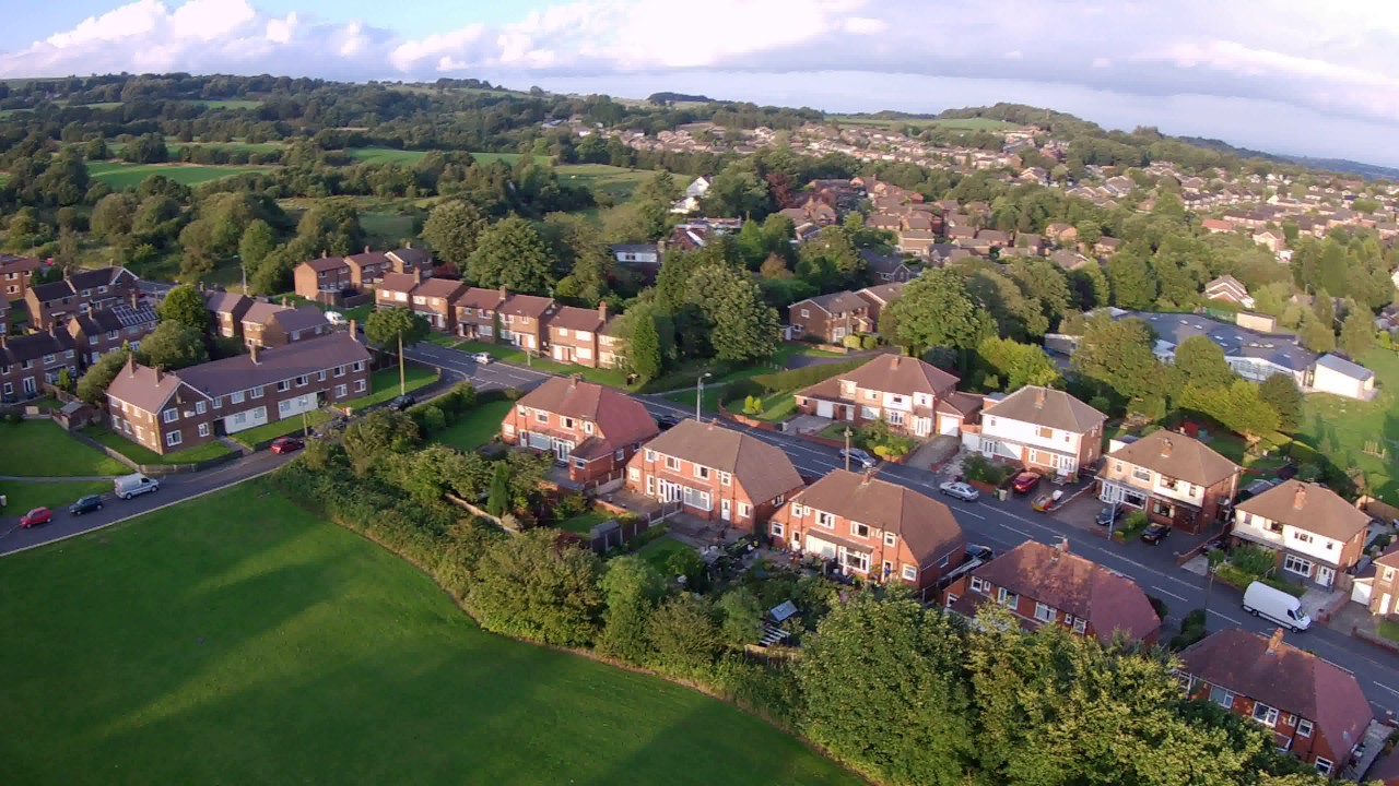 24 seconds Drone Footage - Horwich, Lancashire, England  (unedited)