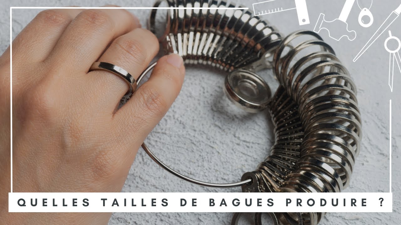 Quelles tailles de bague produire pour un marché artisanal ?