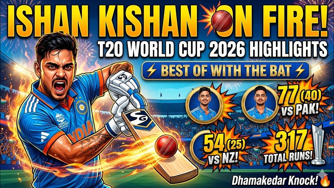 Ishan Kishan 77(40) vs PAK 🔥| match highlights today | match highlights india vs pakistan | #cricke