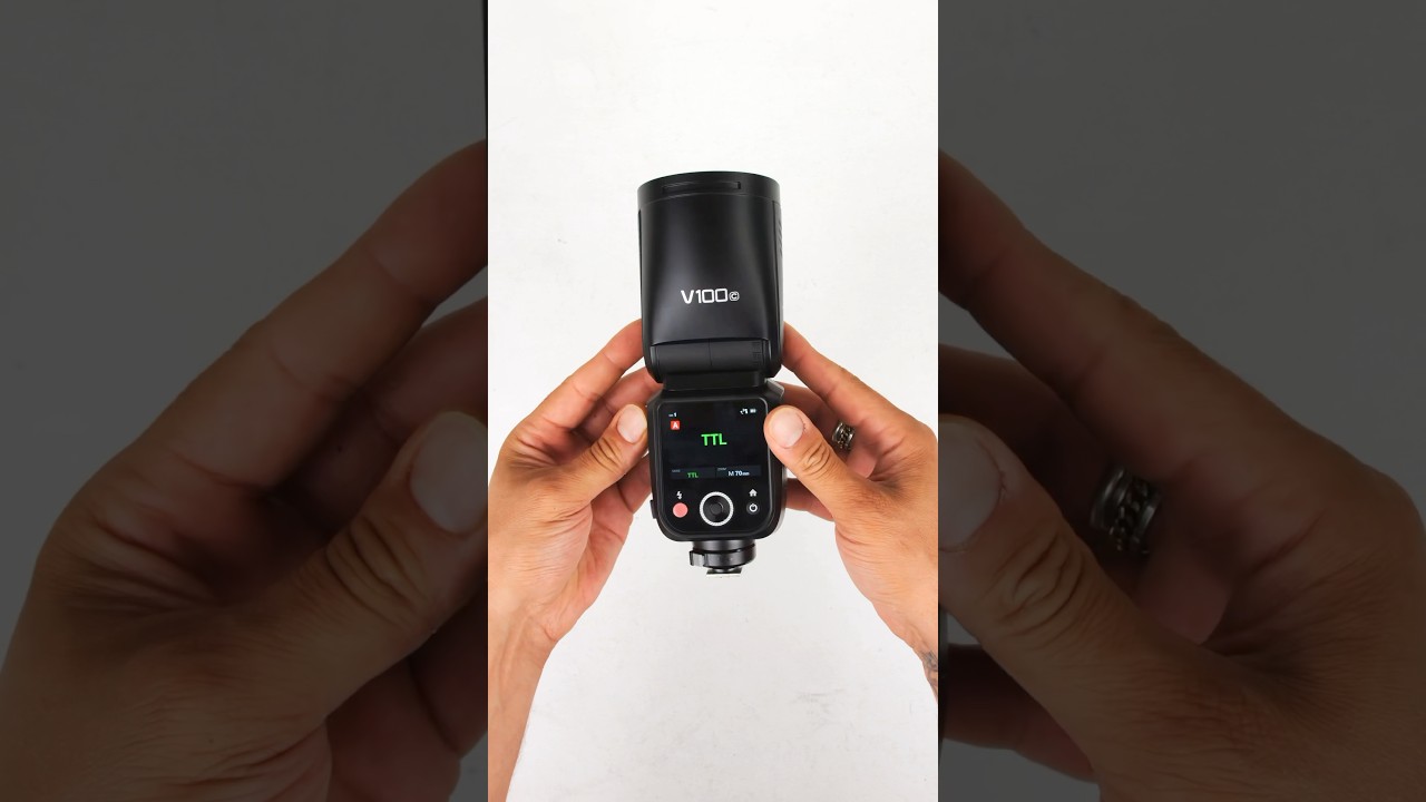 This Godox V100 Flash Is a Game Changer!