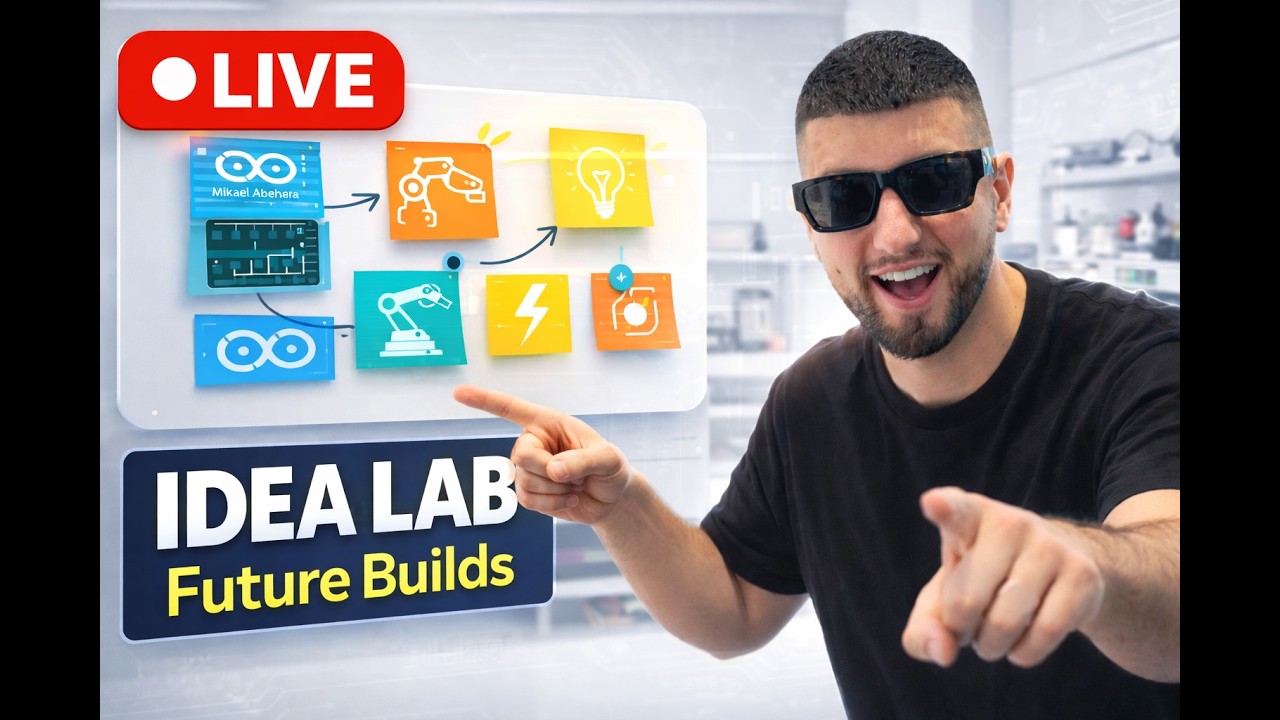 [LIVE] Sup nerds - what are we building/fixing/blowing today?
