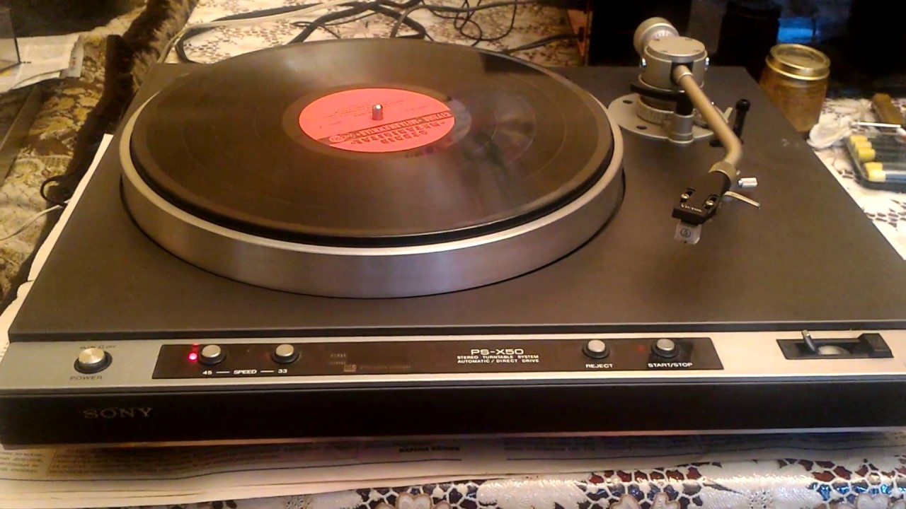 Sony PS-X50 плавает скорость