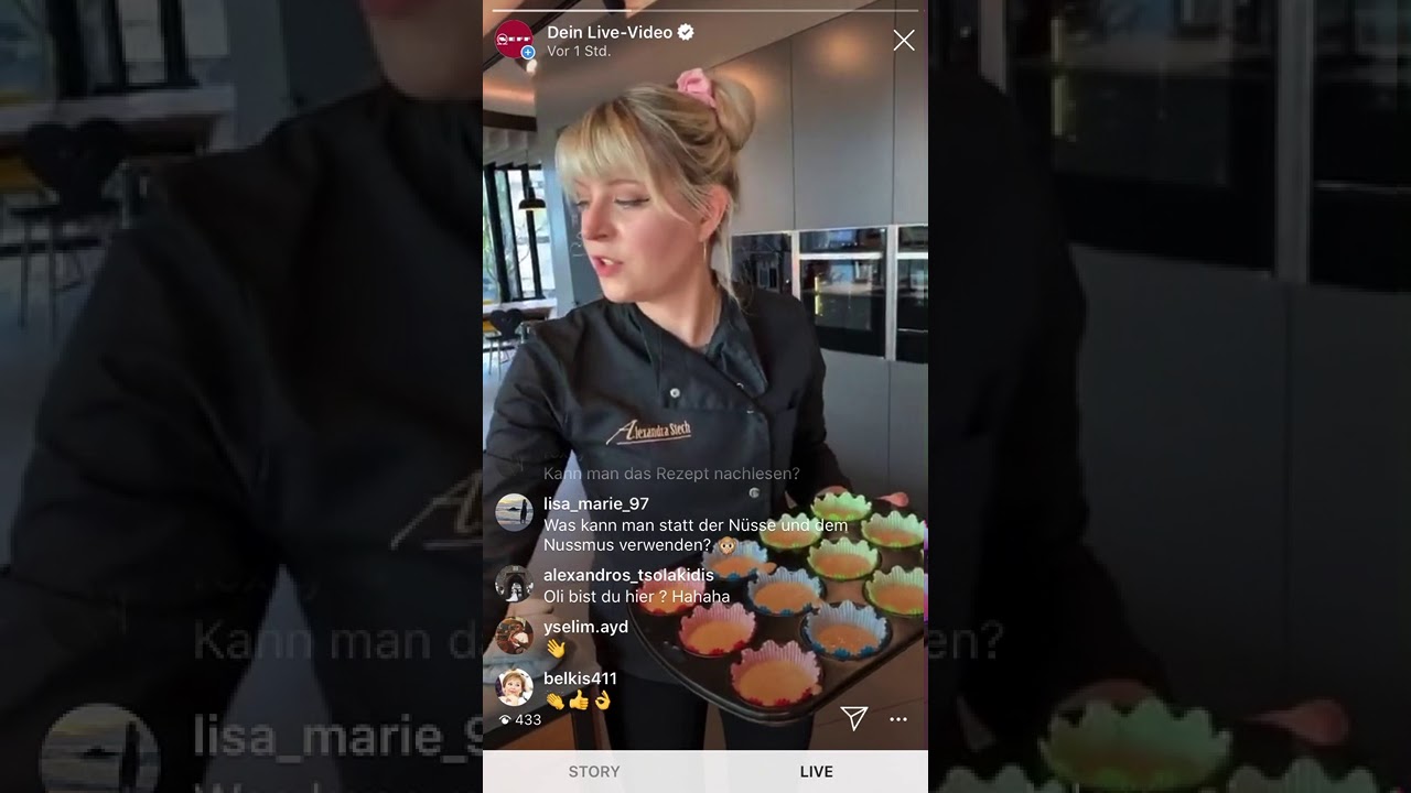 #zuhausemitneff: Live-Backen mit Epi-Food bei NEFF in M&uuml;nchen - Karottenkuchen-T&ouml;rtchen