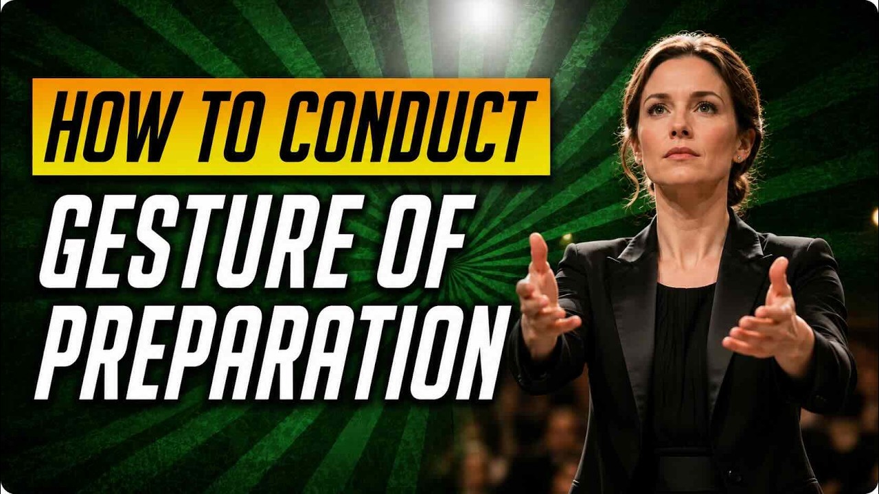 How to Conduct Music: Lesson #5-Gesture of Preparation