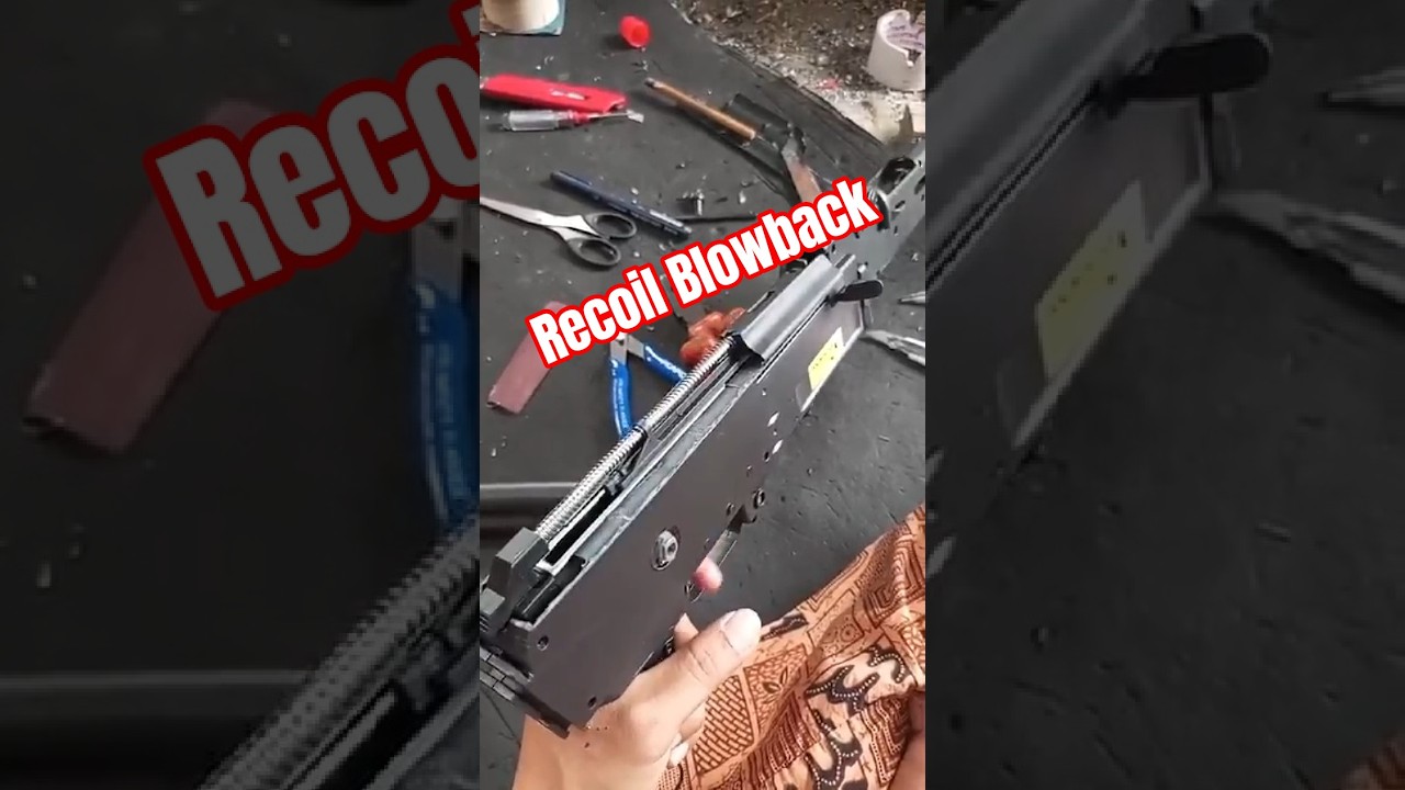 Pemasangan Recoil Blowback AK74 Dcobra AEG | 
